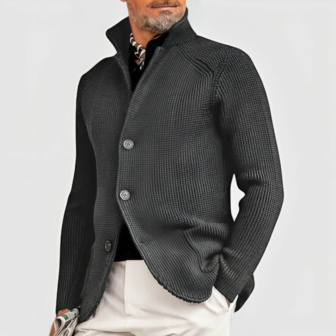 Cardigan Chaud Pour Hommes | Col Montant – Image 6