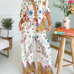 Ensemble Art Bohème | Coton | Fluide & Multicolore