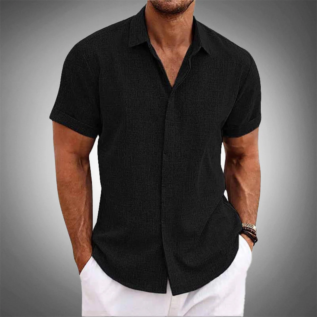 Chemise Décontracté Pour Hommes | Manche Court – Image 6