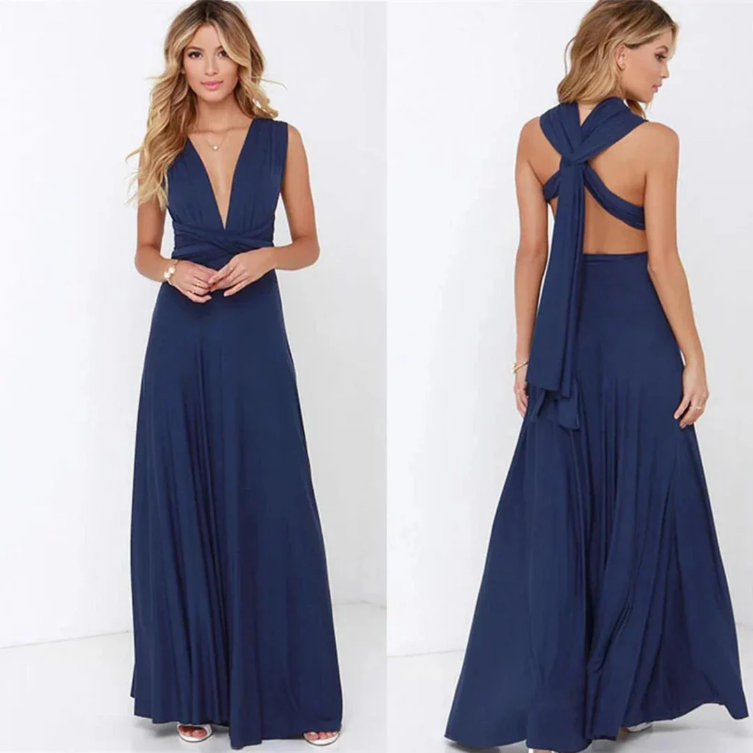 Robe d'été Dos Nu Pour Femme | Maxi – Image 7
