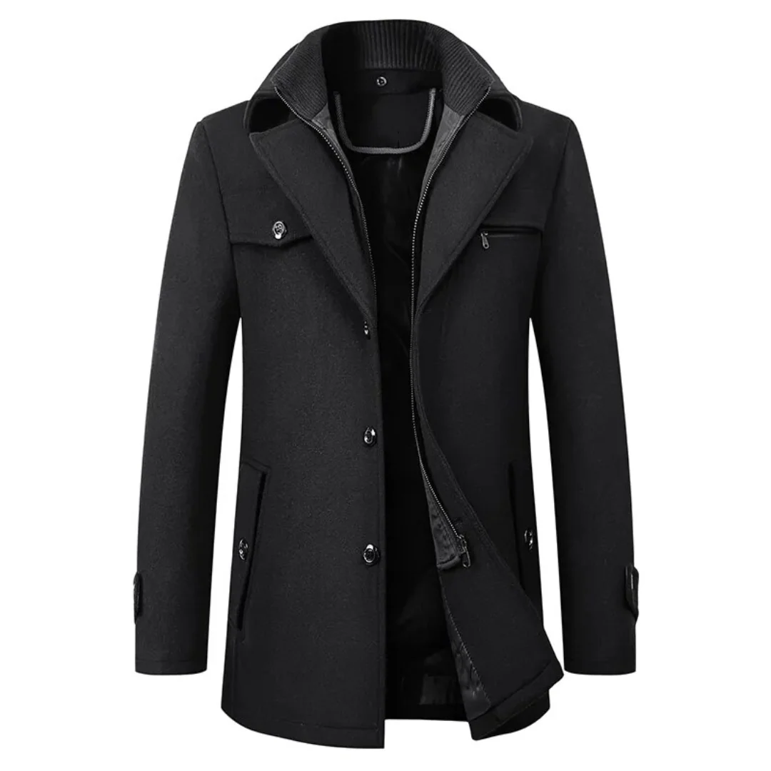 Manteau Elégant Pour Hommes – Image 3