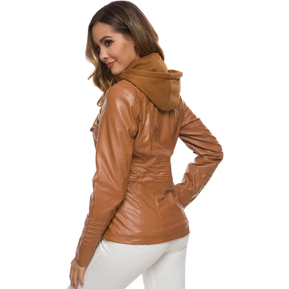 Veste Fermeture Éclair Pour Femme | Court – Image 5