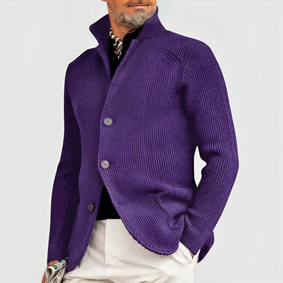 Cardigan Chaud Pour Hommes | Col Montant – Image 7