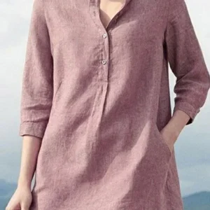 Tunique en Lin | Légère et Respirante | Élégance Décontractée