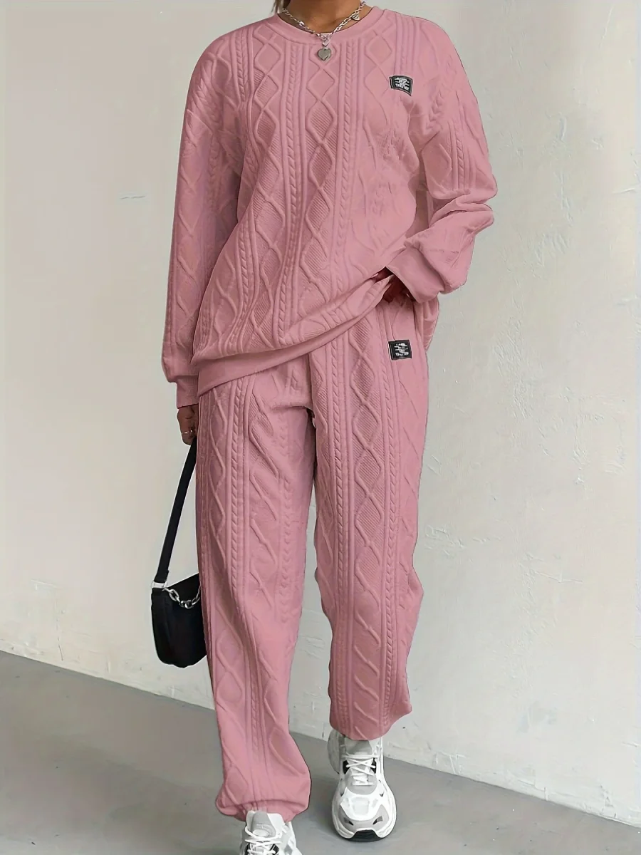 Cocooning Knitted Set White | Comfort and Casual Style – Image 8