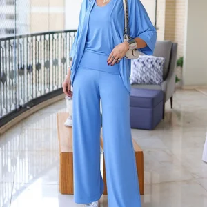 Ensemble 3 Pièces | Coton | Confort Moderne et Élégant