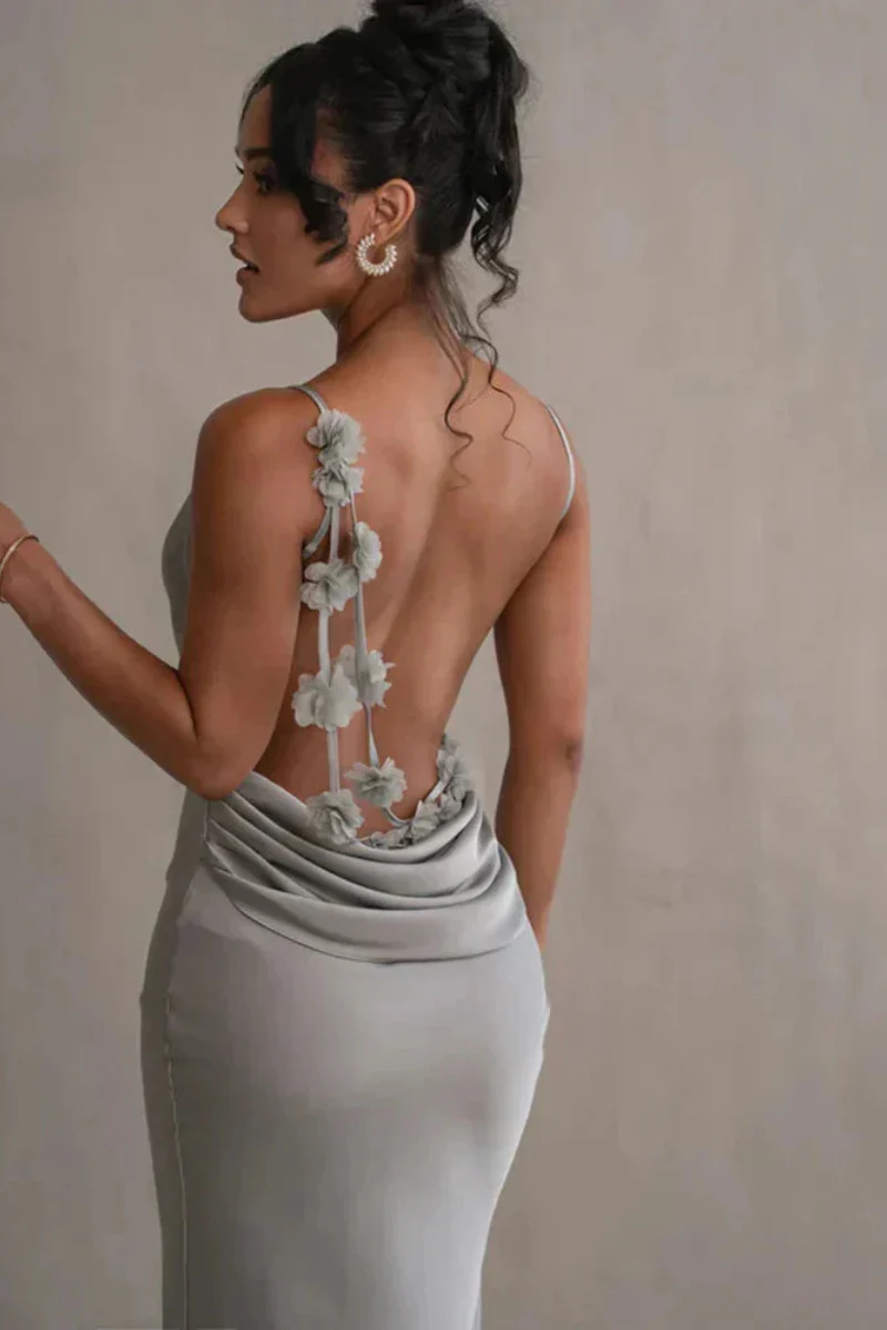 Robe d'invitée de Mariage Elégant Pour Femme | Maxi – Image 9