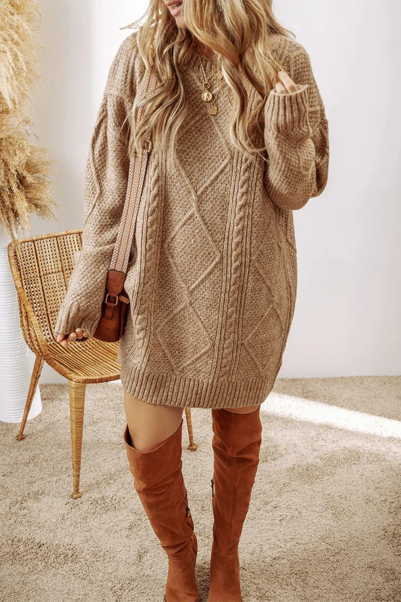Robe en Tricot Pull Pour Femme | Mini – Image 8