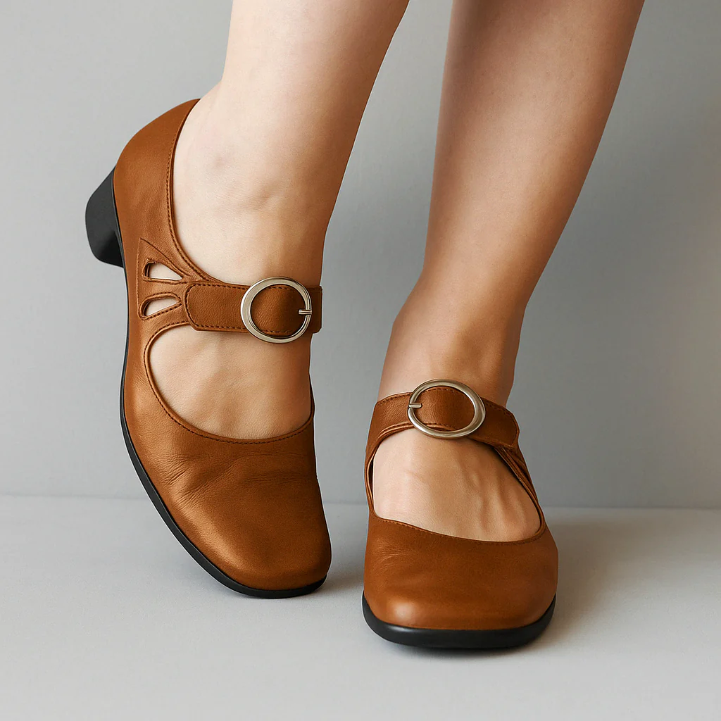 Chaussures Babies Femme | Talon Bas & Bride | Élégantes & Confortables – Image 4