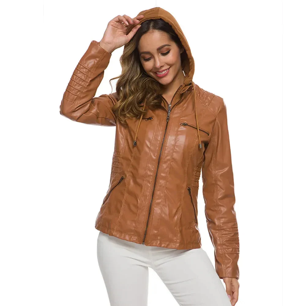 Veste Fermeture Éclair Pour Femme | Court – Image 4