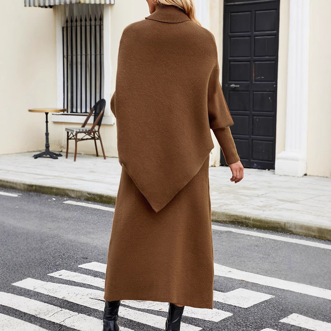 Two-piece knitwear set Oversize sweater and long skirt | Élégance Cozy – Image 4