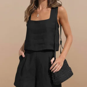 Tank Top and Short Set | Minimalist Chic and Summer Comfort