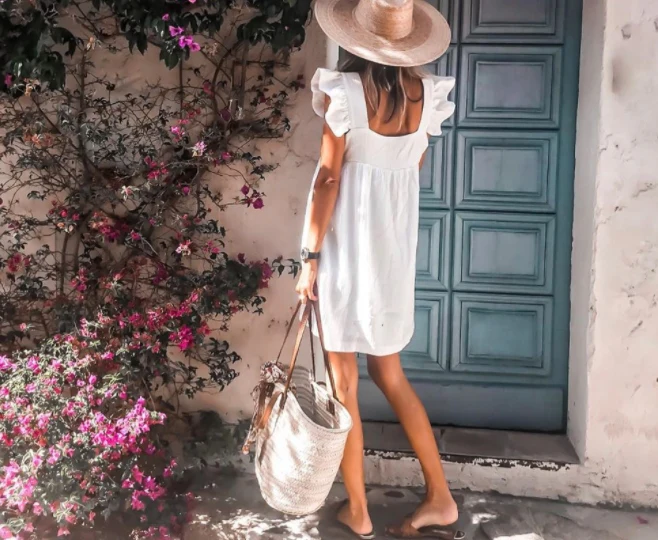 Robe Volantée | Coton | Romantique et Légère – Image 5