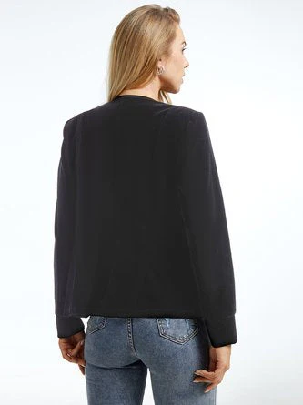 Modern Officer Jacket | Metallic Buttons & Structured Cut | Elegant and Impactful – Image 4