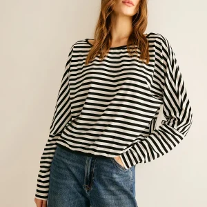 Striped T-shirt | 100% Cotton | Casual Sailor Style