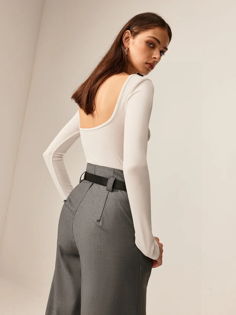 White Flower Top | Cotton | Elegant, Feminine and Refined – Image 6