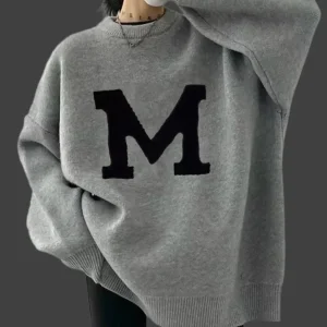 Maya - Sweat Oversize | Lettrage Brodé | Confort et Style