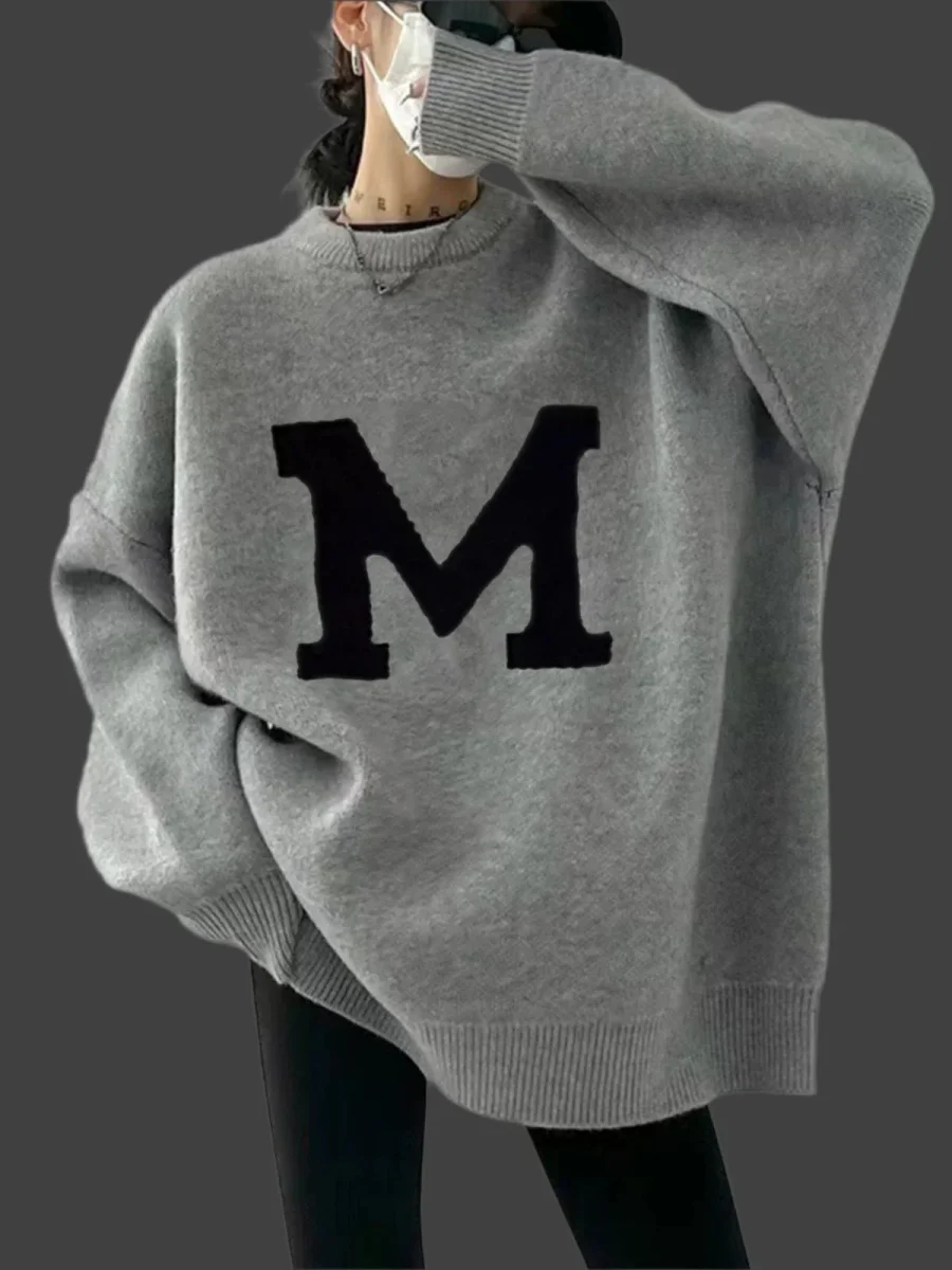 Maya - Sweat Oversize | Lettrage Brodé | Confort et Style