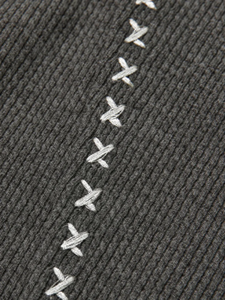 High collar sweater | Cotton | Fine and elegant knitwear – Image 5