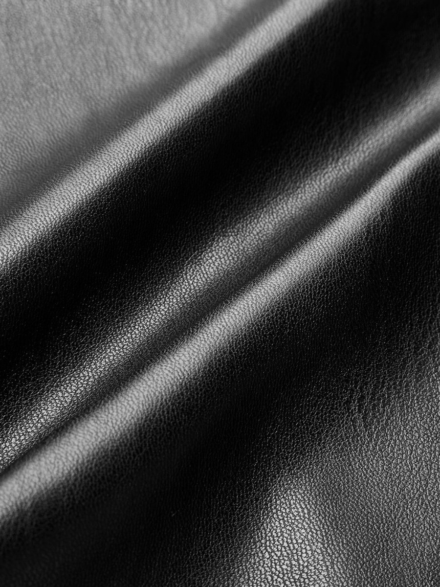 High-waisted pants in imitation leather | Structure et Audace – Image 8