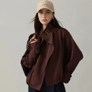 Trench Short Jacket | Casual and Timeless Elegance