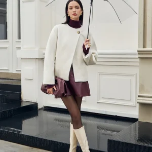 Minimalist Jacket | Off-White | Clean and Sophisticated