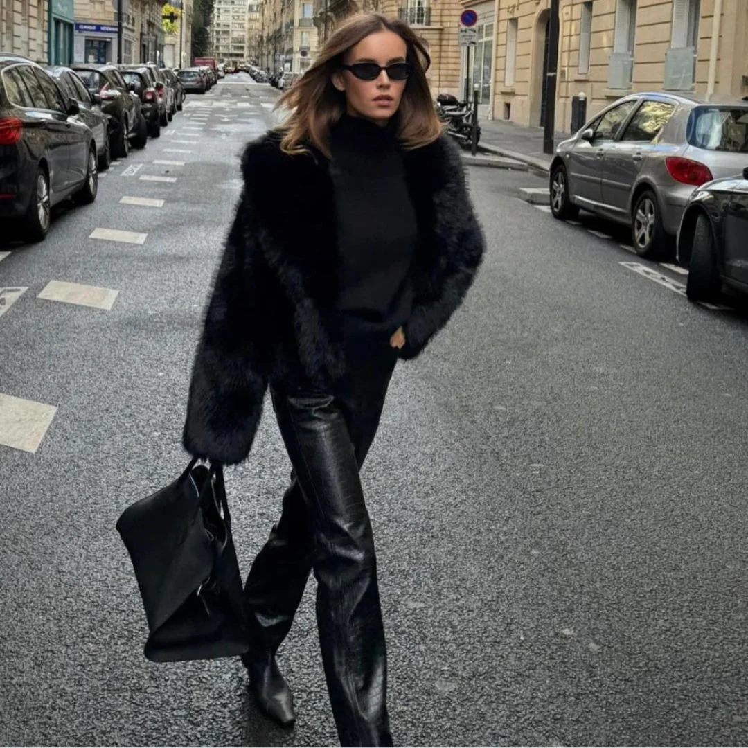 Isabella - Veste en Fausse Fourrure | Luxe & Élégance | Hiver Chic – Image 3