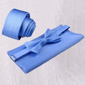 Ensembles Cravate En Satin Classiques Pour Homme