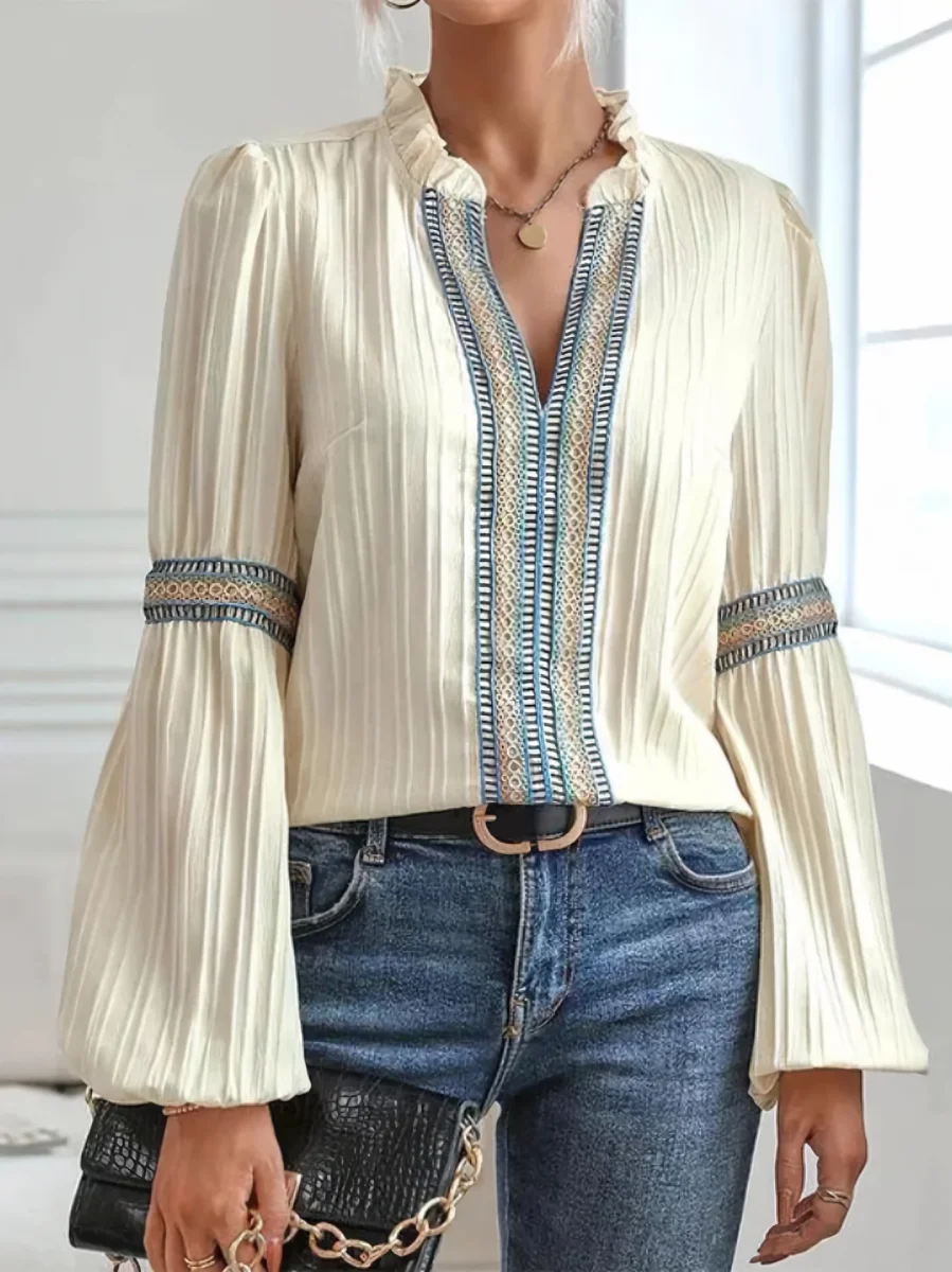 Élégance Bohème Blouse | Refined and Modern – Image 5