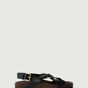 SANDALES MEXICO NOIRES