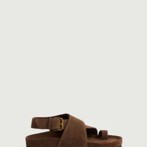 SANDALES DOMANI MARRON