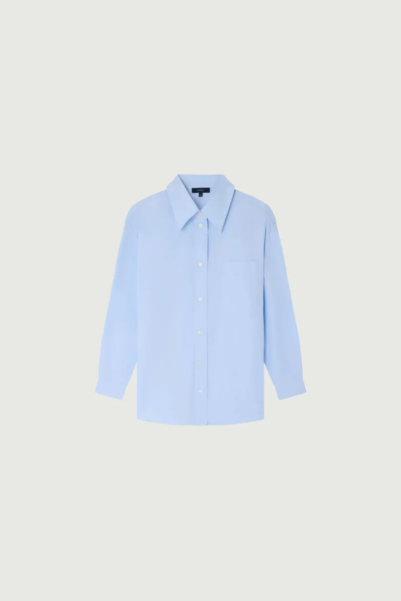 CHEMISE SAPHIR BLEUE – Image 7