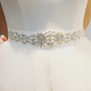 Ceinture De Mariage Tendance Avec Strass