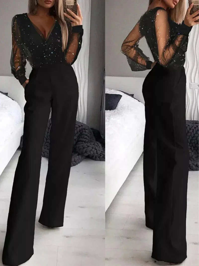 Combinaison Noir Pour Femme | Chic – Image 2