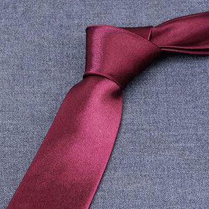 Cravate En Satin Pour Homme