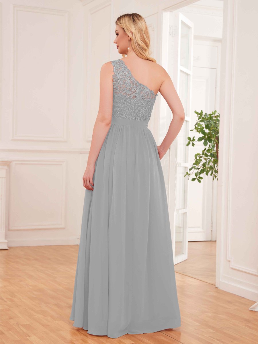 Daisy Robes De Demoiselle D'Honneur À Ruché Avec Des Appliques En Dentelle – Image 6