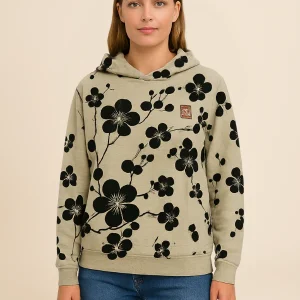 Flora Casual | Women's Floral Hoodie