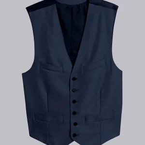 Gilet À Col V Simple Six Boutons Pour Homme