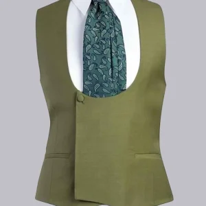 Gilet À Coupe Ajustée Un Bouton Pour Homme