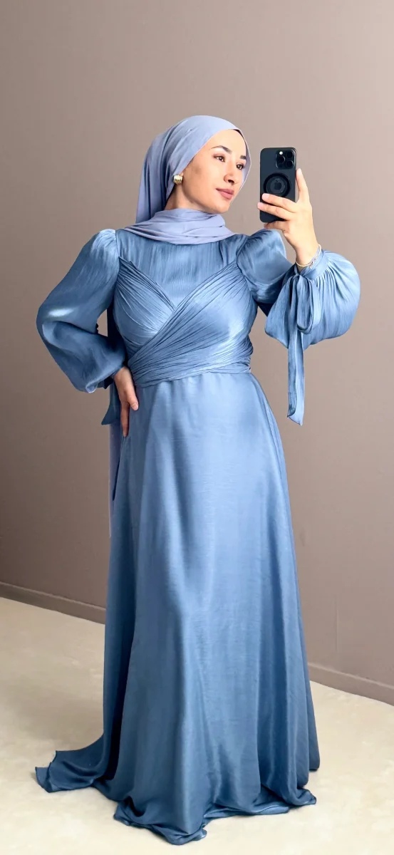 ROBE DE SOIRE A METTRE EN 2 FACON – Image 2