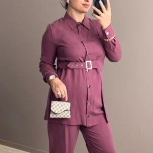 ENSEMBLE PRUNE TISSU MODAL TENCEL