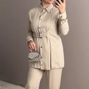 ENSEMBLE BEIGE MODAL TENCEL