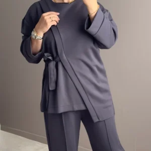 ENSEMBLE SPORT ANTHRACITE TISSU MODAL