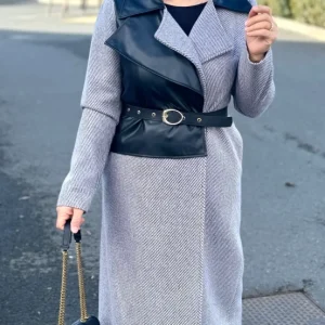 MANTEAU LONG EN LAINE -UZUN KASE KABAN