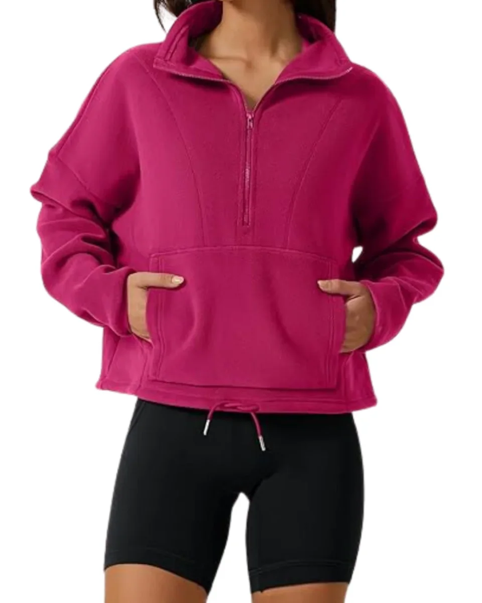 Sweat Polaire Zippé | Oversize & Confort | Style Sport & Cosy – Image 2
