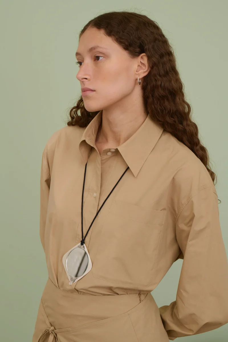 SAUTOIR MIROIR ARGENT – Image 4