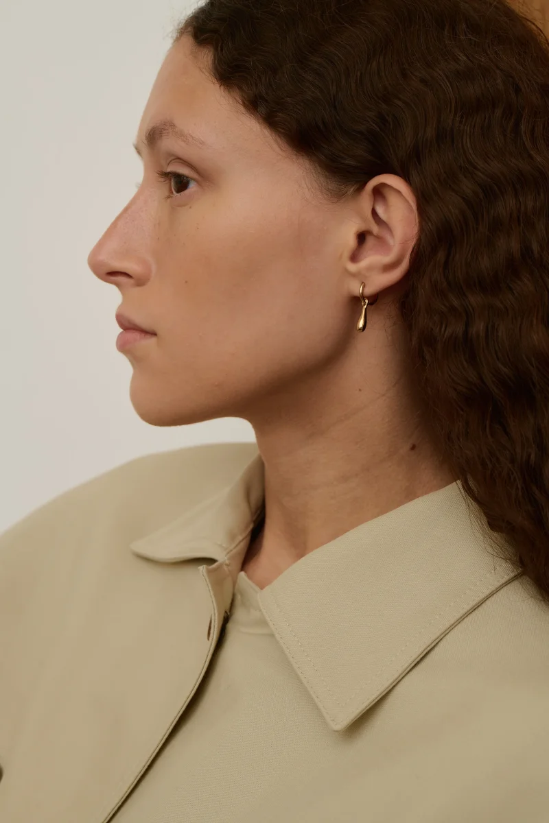 BOUCLES D'OREILLES CHARM GOLD – Image 4