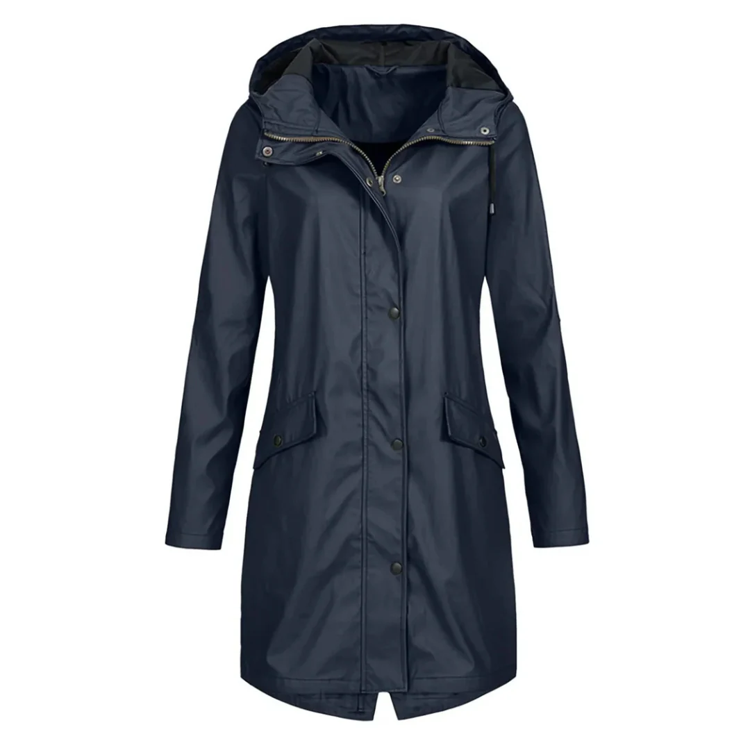 Lilou | Trench Longue Pour Femme | Imperméable – Image 8