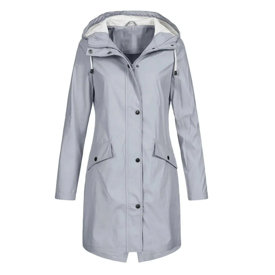 Lilou | Trench Longue Pour Femme | Imperméable – Image 5