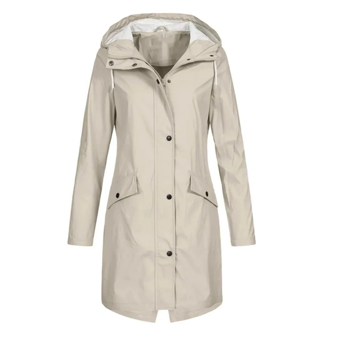 Lilou | Trench Longue Pour Femme | Imperméable – Image 6